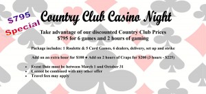 Country Club Casino Night
